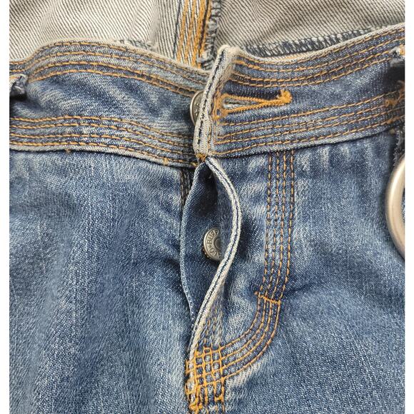 Buffalo David Bitton Stone Washed Nadine Women's Denim Jeans 32 Relaxed Fit - Picture 2 of 6